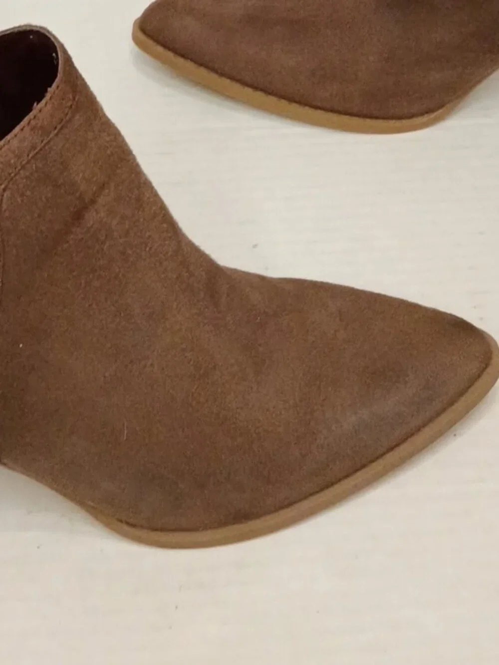 Maurices Belle Brown Cutout Pointed Toe Ankle Booties Women’s Size 10M